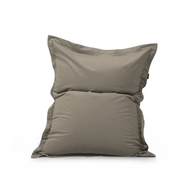 4me sammet Taupe sittsäck