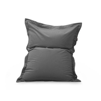 2me sammet Dark Grey sittsäck