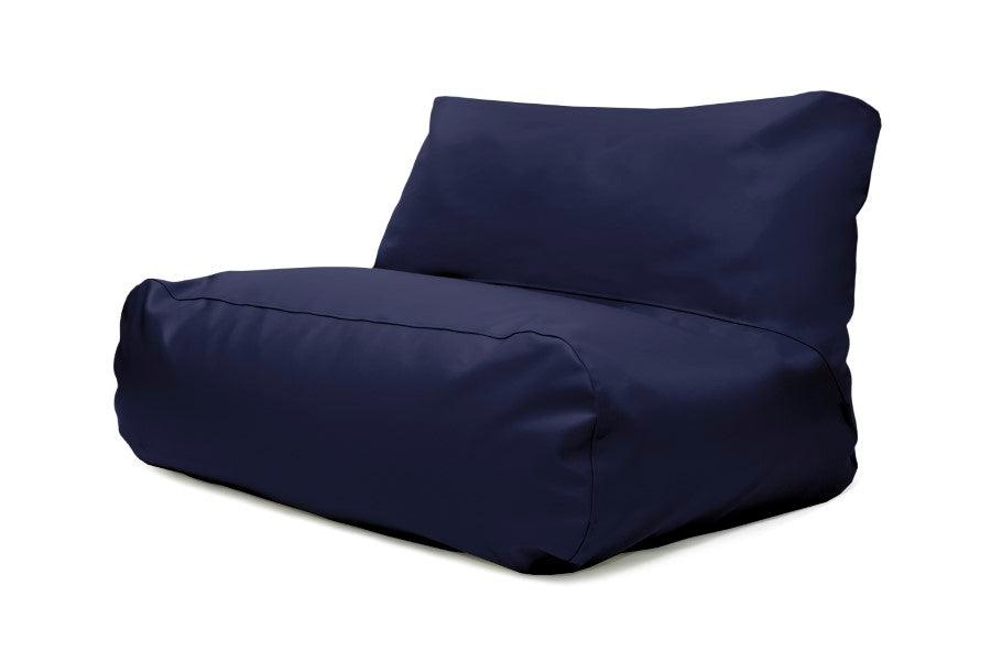 Bean bag Sofa Tube Outside Dark Blue