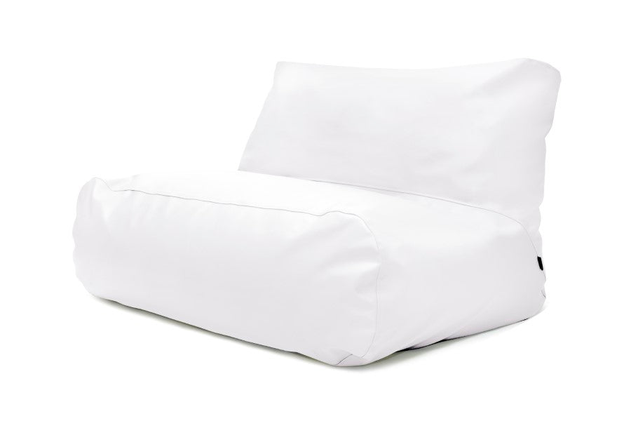 Bean bag Sofa Tube Outside White