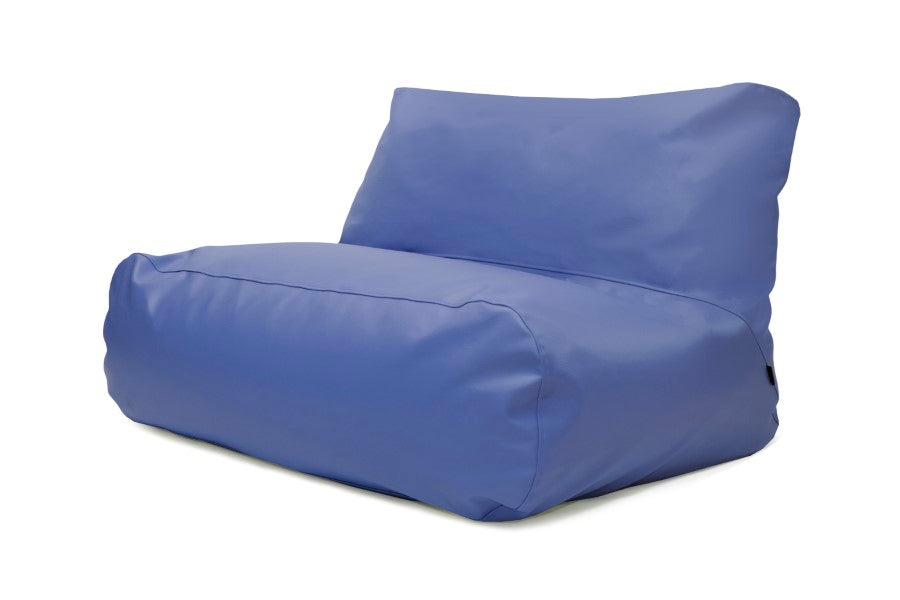Bean bag Sofa Tube Outside Blue