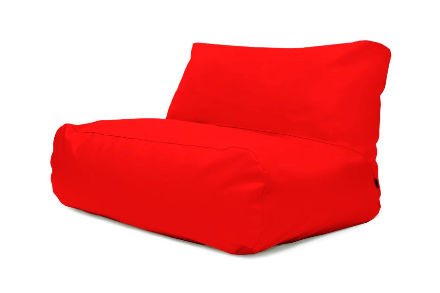 Bean bag Sofa Tube Outside Red