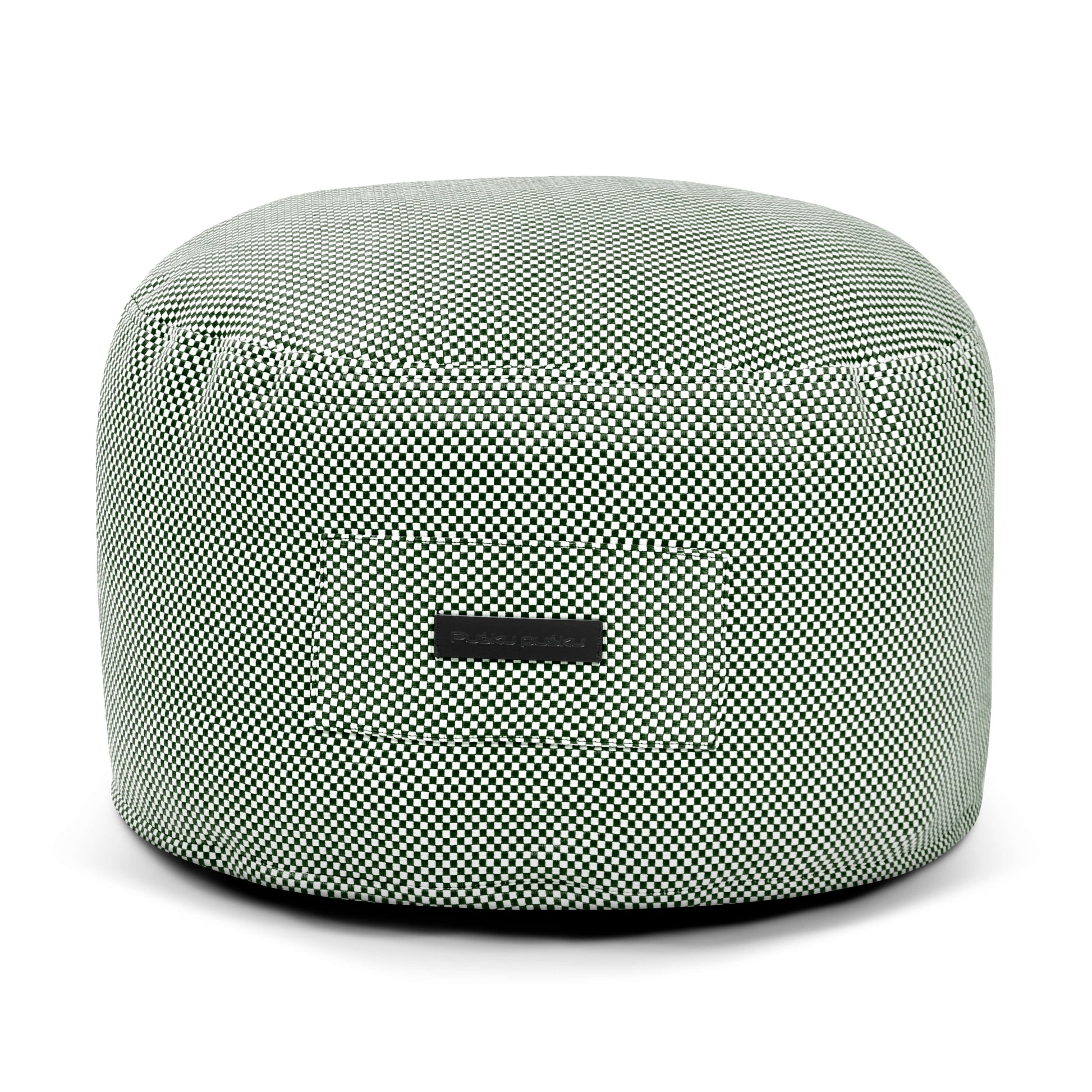 Foam Footstool On 60 Capri Green