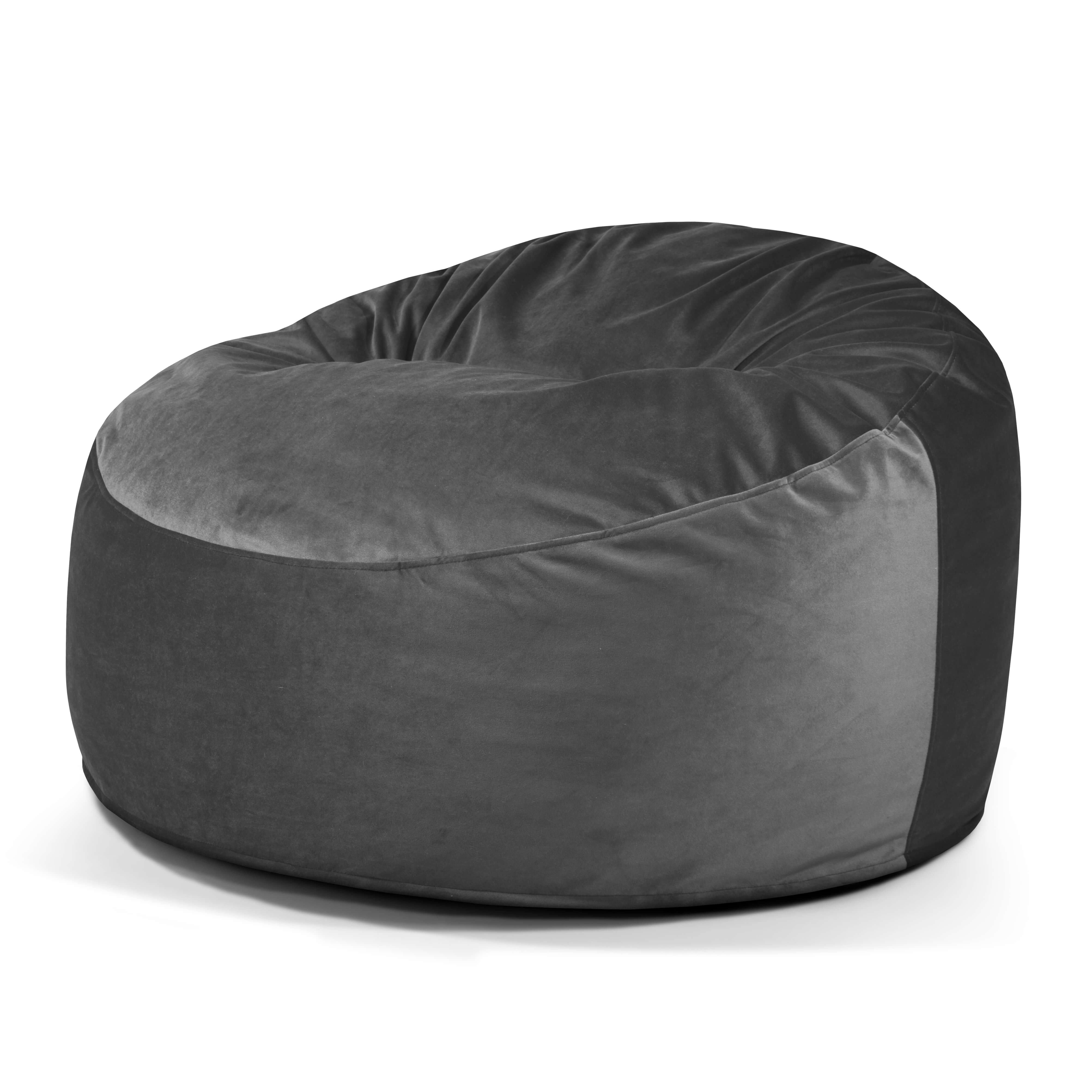 Foam Bean bag Om 110 Barcelona Dark Grey