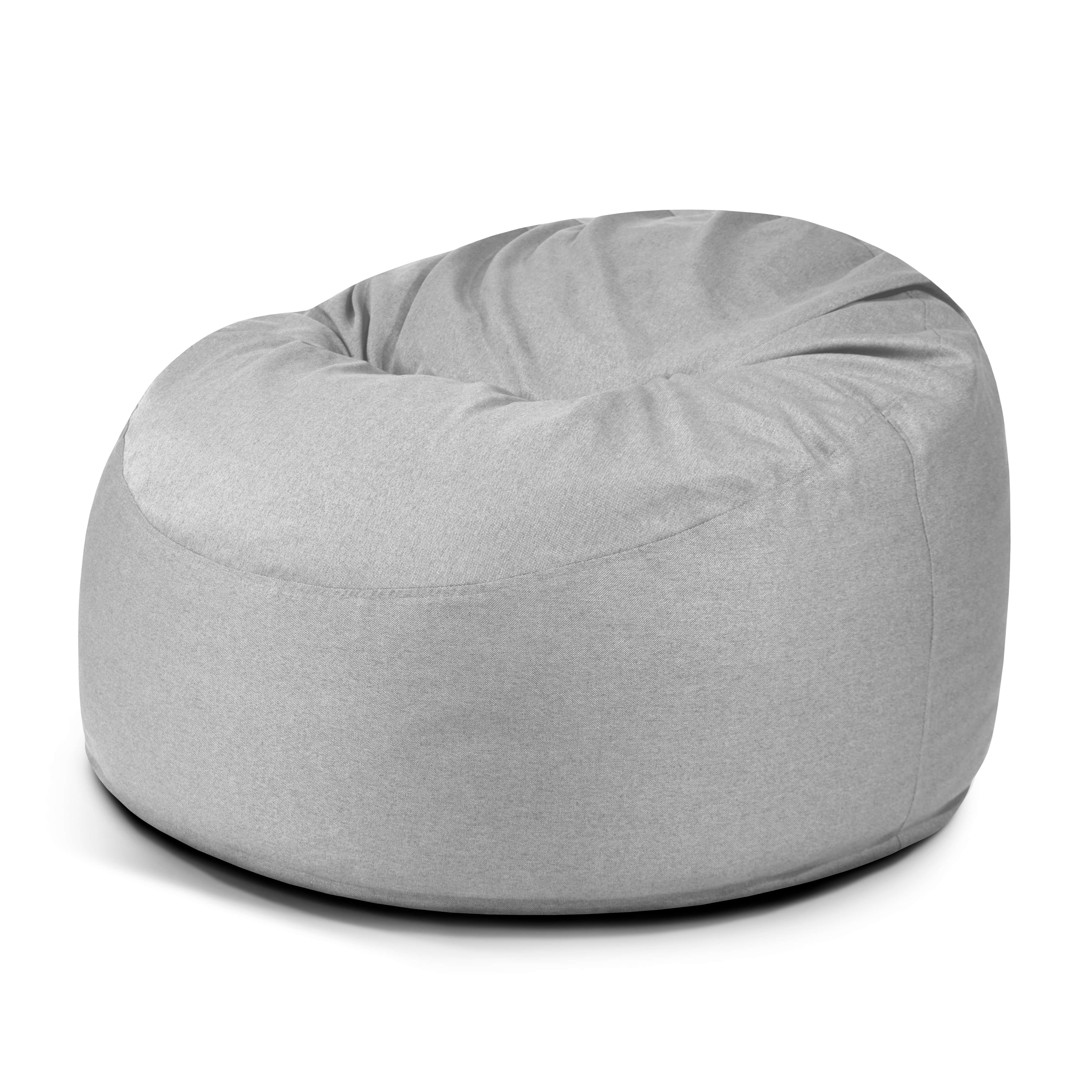 Foam Bean bag Om 110 Nordic Silver